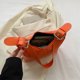 thumbnail image 1 of Bolso de axila para mujer, monedero Retro de Color sólido, bolso de viaje diario para mujer (naranja), 1 of 5