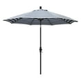 thumbnail image 1 of California Umbrella GSCU908302-F96 Golden State Series Patio Umbrella, Navy/White, 1 of 1