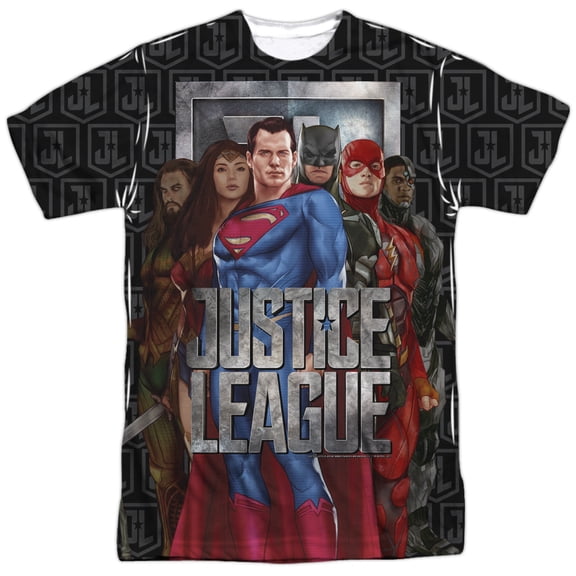 Justice League Movie - The League - Short Sleeve Shirt - XX-Large