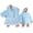 Blue pony, variant on Shuttle tree Oversized Wearable Blanket Hoodie For Adult Kids Hooded Sherpa Sweatshirt With Front Pocket
