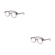 thumbnail image 2 of Guardurnaity Gafas de lectura, gafas de lectura, colgante de moda, estilo nórdico, de larga duración, Unisex, a prueba de golpes, dulce regalo, Vino rojo 2piezas, 2 of 6