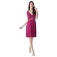 thumbnail image 3 of Richie House Women's Lace Pajama Nightwear Dress RHW2696, 3 of 7