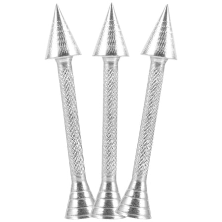 WHAMVOX Aluminium Alloy Flower Nail for Baking Cakes and Pastries in Silver Color 3pcs