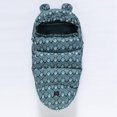 thumbnail image 5 of Saco de dormir para bebé acolchado con terciopelo y cuello de piel, edredón cálido de invierno a prueba de patadas, edredón europeo y americano, 5 of 5