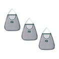 thumbnail image 3 of 3pcs Wall Hanging Breathable Storage Mesh Bag for Vegetables Fruits Kitchen Home D, 3 of 8