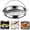 C, variant on Small Stainless Steel Steamer Insert with Handle, Replacement Vegetable Steaming Basket, 20x6cm, 1 Piece