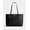 Black Silver, variant on Leather Station Bag Shoulder Women's Tote
