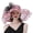 Pink, variant on Yihuala Lady Hat Bowler Hat for Women Korean-style for for Party Wedding Photography Props
