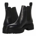 thumbnail image 2 of Steve Madden Womens Handout Lug Sole Ankle Ladies' Leather Gore Chelsea Boot, 2 of 7