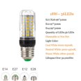 thumbnail image 1 of Bombillas LED tipo mazorca de maíz, focos de alta potencia para mesa, escritorio, hogar, interior, E27, E26, E12, E14, B22, AC 220V, 230V, 240V, 7W-35W, 10 Uds., 1 of 4