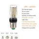 thumbnail image 1 of Bombillas LED de maíz de alta potencia, focos de escritorio para el hogar, interior, E27, E26, E12, E14, B22, CA 220V, 230V, 240V, 7W - 35W, 1 of 4