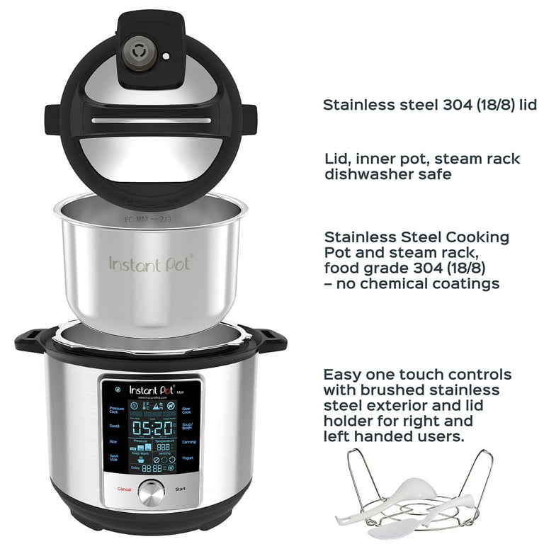 Instant Pot Max 6 Quart Multi-Use Electric Pressure Cooker