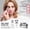 Multicolour, variant on Kokovifyves Beauty Tools Eyeshadow Tool Set Makeup Applicator Tool with Brush Mascara Protective Shield Guide Eyeliner Stencil for Eyes Makeup Tool
