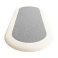 thumbnail image 2 of Soft Plush Bathroom Rug Non Slip Washable Oval Shaggy Carpet for Bedroom Living Room Floor Mat, 2 of 8