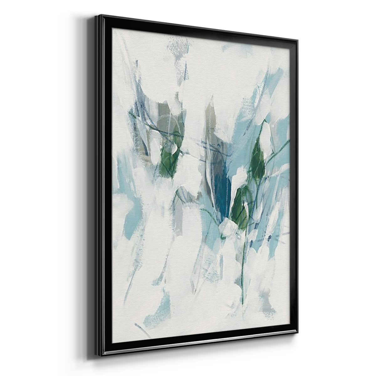 Ice Cavern I Premium Framed Print, in Gold, Black, or Silver - Ready to Hang