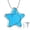Blue, variant on Little Star Cremation Urn Neckalce Small Charm Keepsake Ashes Holder Memorial Jewelry Urn Necklace for Ashes Cremation Jewelry
