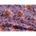 thumbnail image 4 of oneOone Rayon Lavender Fabric Florals Sewing Material Print Fabric By The Yard 56 Inch Wide, 4 of 4
