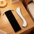 thumbnail image 7 of Stainless Steel Myofascial Release Tool, Scraping Tool Physical, Trigger Point Massage Tool, Lymphatic Drainage Massage, S-Shaped Gua Sha for Neck and Full Body Muscle Care,, 7 of 7