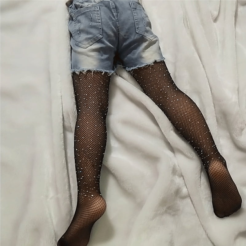 baby fishnet tights