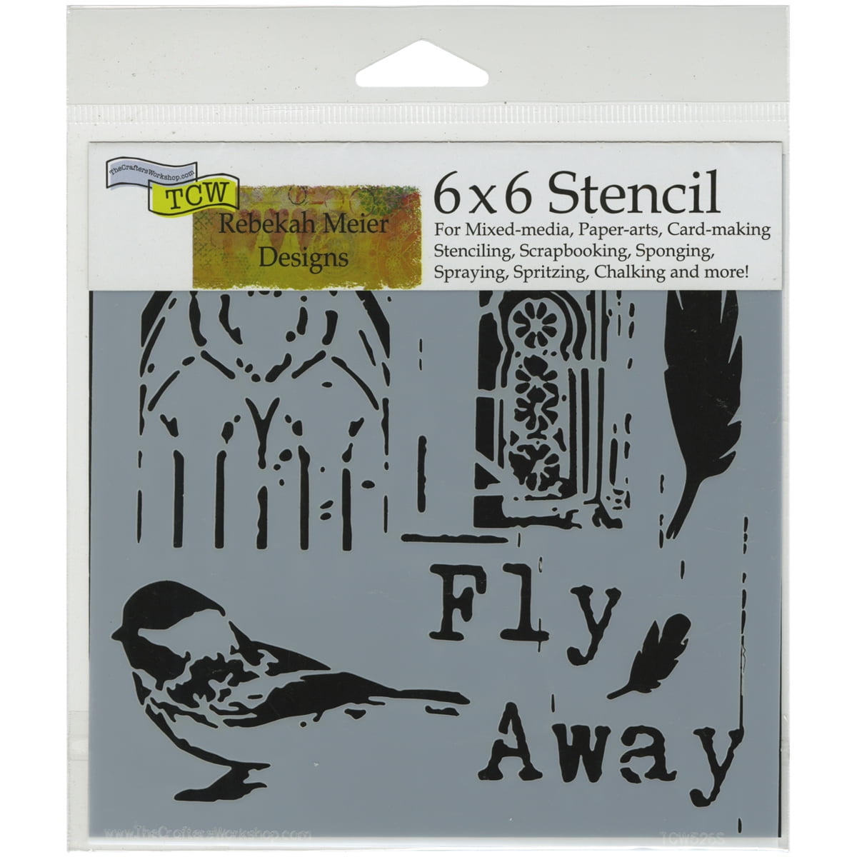 Crafters Workshop Hummingbirds Crafters Workshop Template 6 by 6