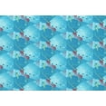 thumbnail image 1 of Ahgly Company Indoor Rectangle Patterned Butterfly Blue Area Rugs, 2' x 3', 1 of 6