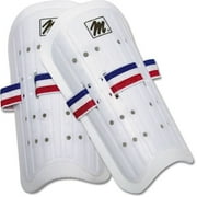 MacGregor 7 In. Youth Plastic Soccer Shin Guards with Elastic Band, Pair