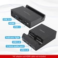 thumbnail image 4 of TV Dock For Nintendo Switch and OLED Model, 4K HDMI Docking Station Portable Charging Adapter Replacement Stand with Extra USB 3.0 2.0 Port, USB-C Charge and Play, 4 of 10