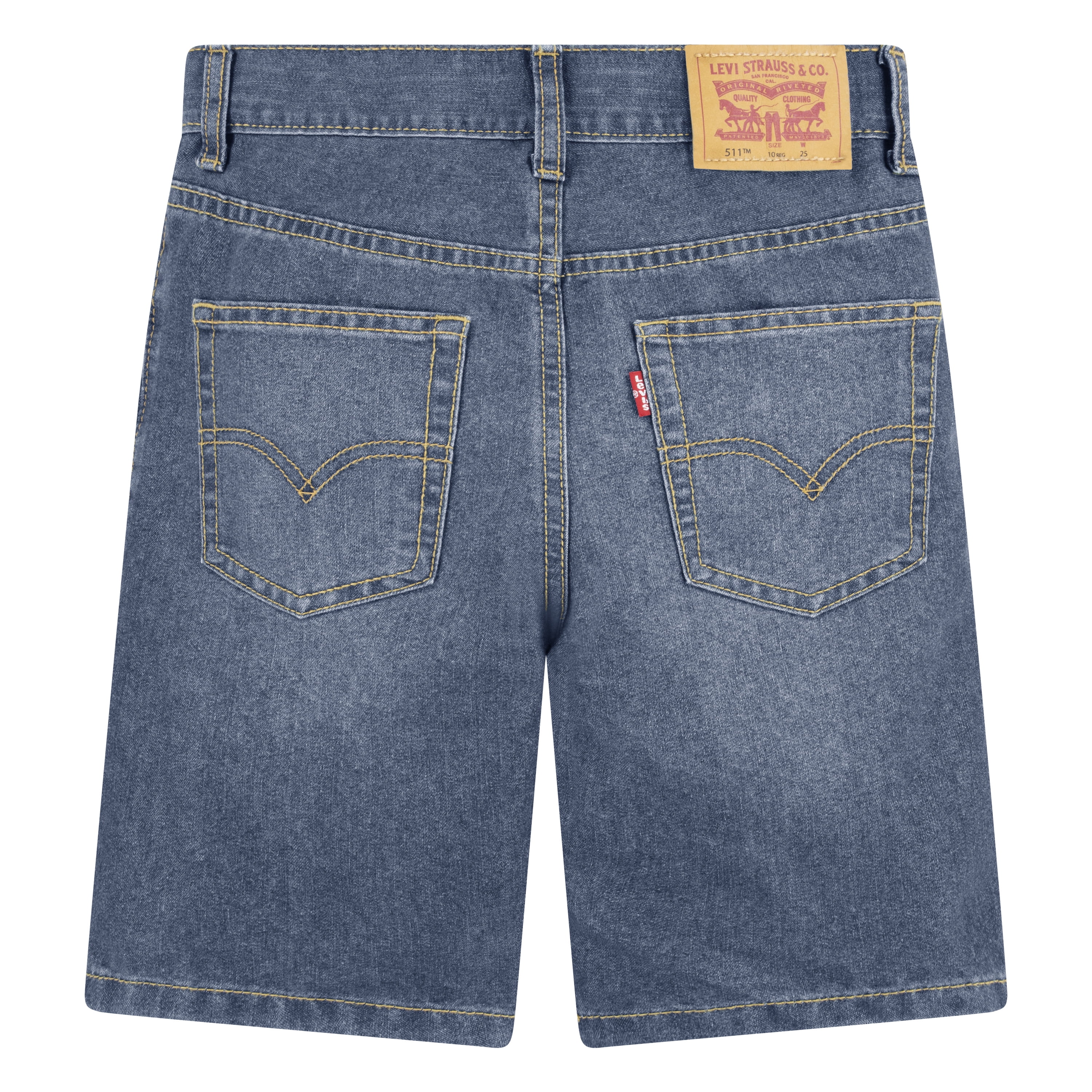 Levi Boys 511 Slim Performance Denim Shorts, Sizes 8-18