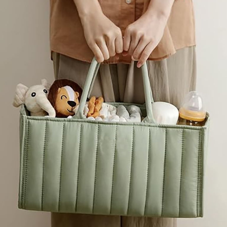 Baby Diaper Caddy Organizer With Handles photo 7