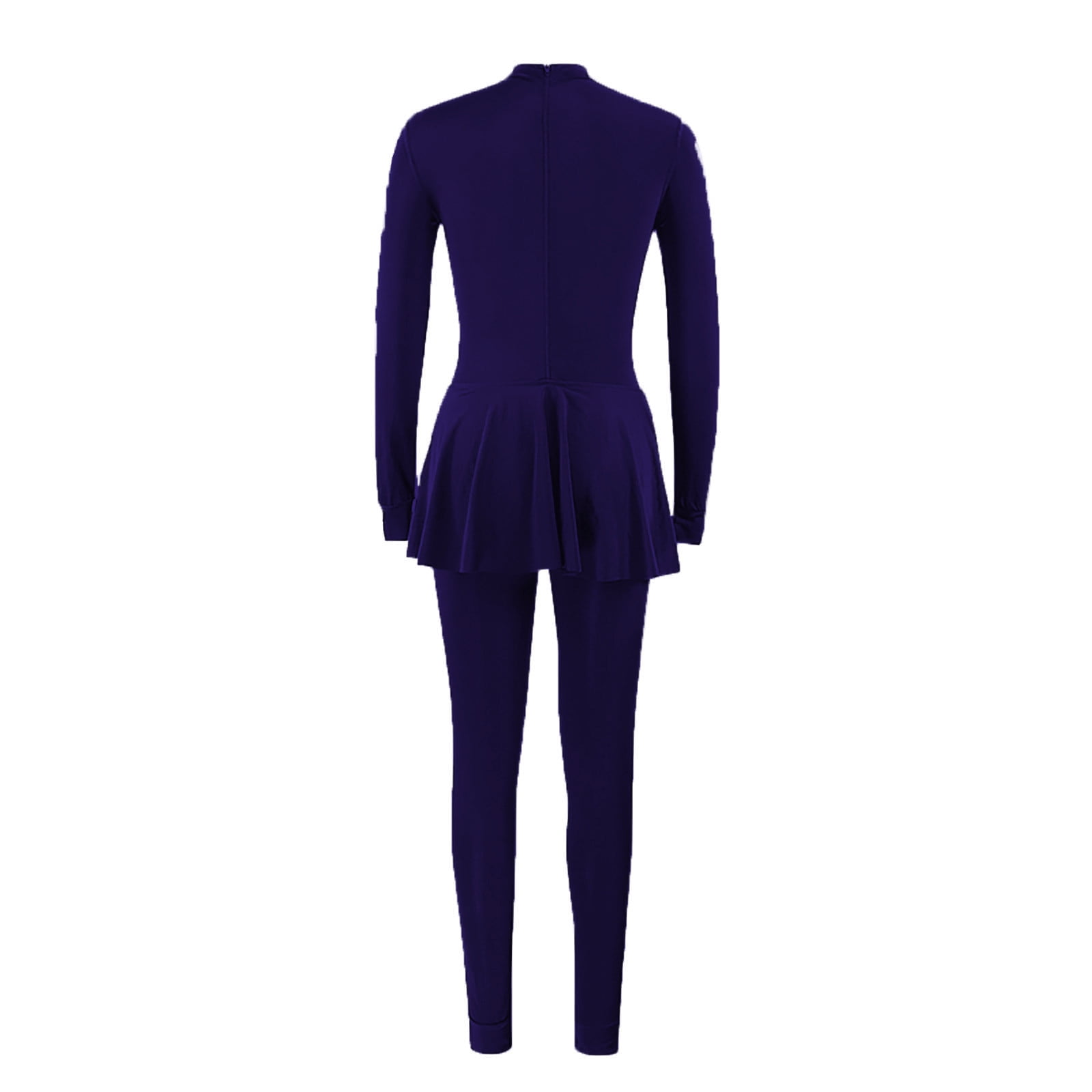 Youyipin Womens Swimsuits Muslim Burkini Swimsuits Modest Islamic Full Body Swimwear High Neck Flowy Dress Tops And Pants 2 Piece Sets Vacation Outfits For Women