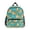 Green Fish Pattern, variant on Animal Pride Design Backpack for Girls/Boys with Name Tag—Front-closure buttons for ages 3–8year