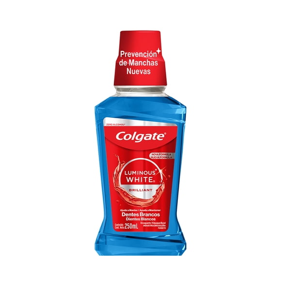 Enjuague Bucal Colgate Luminous White Brillant 250 ml
