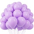 thumbnail image 3 of Globos de látex redondos de colores de 5/12 pulgadas, color macarrón, rosa, azul, verde y rojo, decoración para bodas, fiestas de cumpleaños, baby shower, 3 of 5