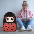 thumbnail image 2 of KUIFORTI 17 Inch Printed Kids School Backpack Large Capacity Durable Polyester with Multiple Organizer Pockets for Girls Elementary Middle Students Back to School Supplies, 2 of 7