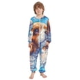 thumbnail image 2 of Cavalier King Charles Dog One Piece Pajamas Soft Jumpsuit Cozy Sleep and Play Romper Zipper and Pockets 13-14Y, 2 of 8