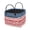 American Stars Stripes, variant on HELLHERO USA Flag Large Capacity Quilted Storage Basket for Home Bedroom, Polyester Collapsible Quilted Laundry Basket with Front Pocket