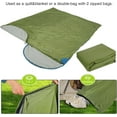 thumbnail image 3 of REDCAMP Ultra Lightweight Sleeping Bags for Adults Warm Weather, Zippered Compact Summer Sleeping Bags for Backpacking Camping Hiking Travel, with Compression Sack, Green, 3 of 9