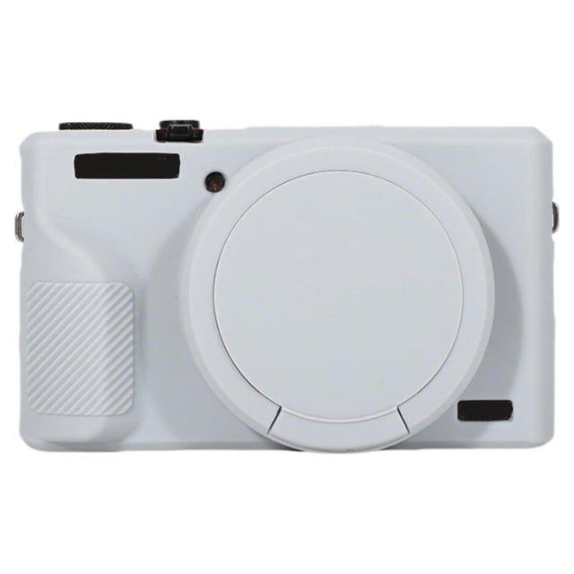 Universal Silicone Camera Protective Case, Stretchable & Soft Tenacious Material Cover for DSLR Mirrorless Cameras, Washable Full-Body Skin for Comprehensive Lens & Body Protection (Black)