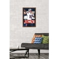 thumbnail image 2 of NFL New England Patriots - Mac Jones 22 Wall Poster, 14.725" x 22.375" Framed, 2 of 6