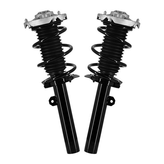 AutoShack Front Complete Strut & Coil Spring | Replacement for 2016-2022 BMW X1 | 2-PC