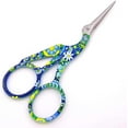 thumbnail image 4 of Arolly Embroidery Scissors 4.5-inch Small Sewing Scissors Retro Style Craft Scissors for Art Needle Work -Green Flower, 4 of 4
