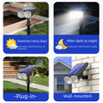 thumbnail image 2 of Solar Energy Floor Light Outdoor Courtyard Lawn Light Tree Spotlight Wall Light Villa Park Landscape Light, 2 of 3