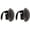 Black(2PCS), variant on 1PC Blend & Blur Body Kabuki Self Tanner Brush, Oversize Body Blending Brush for Self Tanner, Makeup & Contour Blending, 4.3 Inch Dense Oval Kabuki Head Delivers Even Coverage
