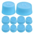 thumbnail image 1 of Shisuyan 20pcs Car Air Conditioning Valve Core Caps R134a High Low Pressure Dustproof Covers Durable For Automotive Ac Systems, 1 of 8
