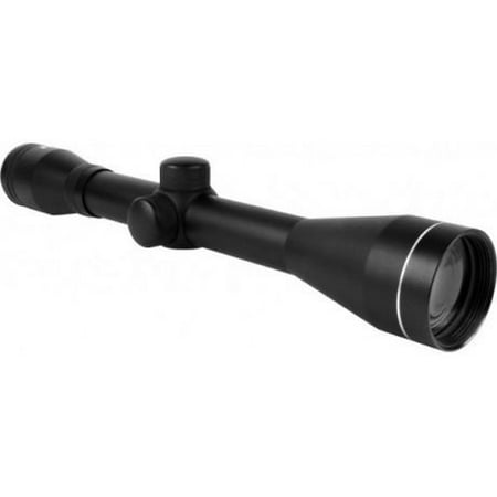 AIM Sports Inc 4x40 Fixed Power Full Size Rifle Scope w/ Mil-Dot Reticle/Rings (Best 10x Fixed Power Rifle Scopes)