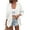 White, variant on Zeagoo Womens 2025 Lightweight Crochet Cardigan Sweaters Open Front 3/4 Sleeve Knit Kimono Summer Boho Cover Up