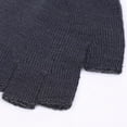 thumbnail image 2 of Magic Knitwear Knit Solid Gloves Finger Half Finger Mitten, 2 of 5