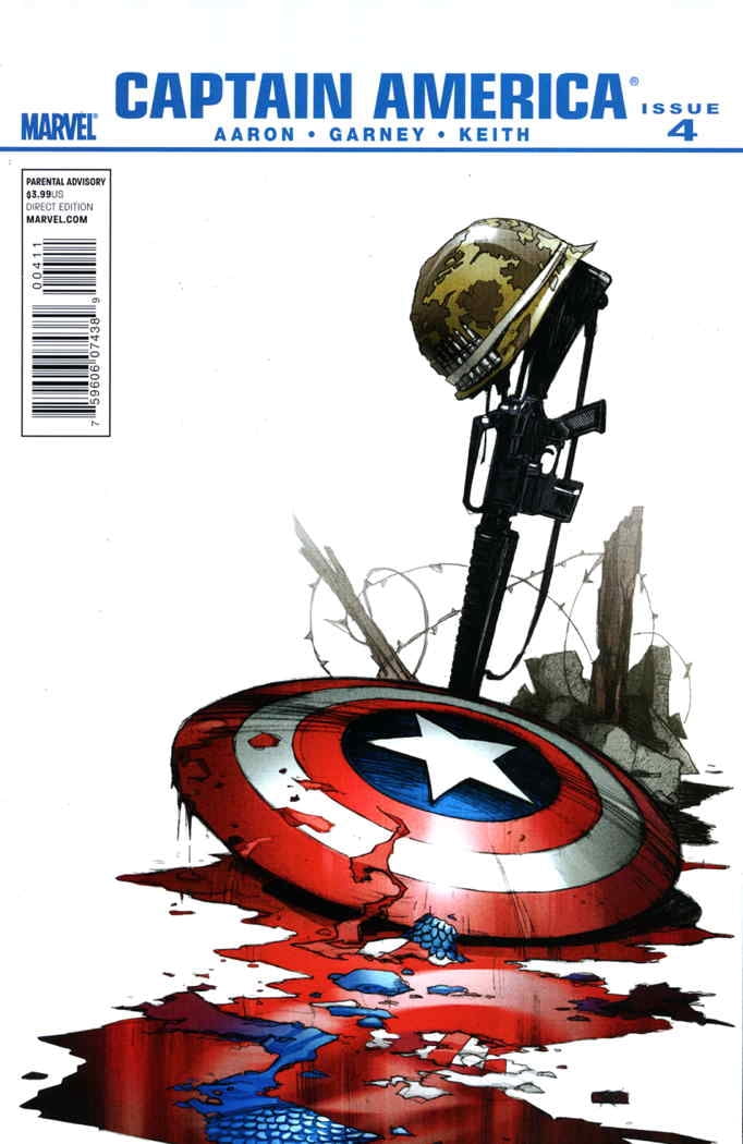 Cover of Ultimate Captain America #4