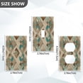 thumbnail image 2 of Light Switch Cover Switch Plate Outlet Cover Plug Cover for Electrical Unused Outlet Cover Natural Abstract Shapes, 2 of 6