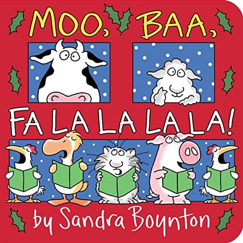 Pre-Owned Moo, Baa, Fa La La La La! (Board book) 1665914351 9781665914352